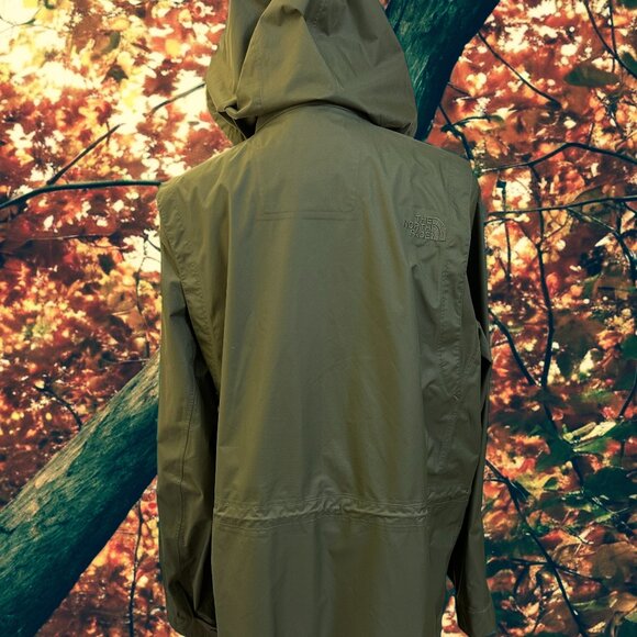 The North Face Mens All Weather Jacket Forest Green New Without Tags Full Zipper - Picture 3 of 15